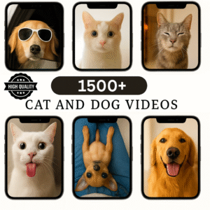 Viral Funny 1500+ Cat & Dog Videos Bundle