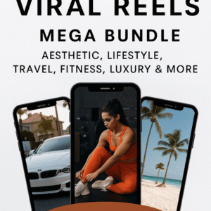 15,000+ Viral Reels Mega Bundle β Aesthetic, Lifestyle, Travel, Fitness, Luxury & More