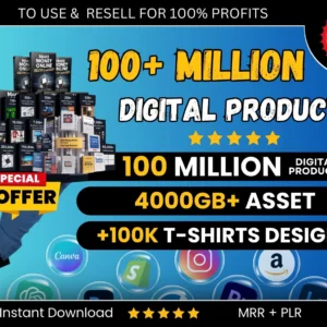 100+ Million PLR & MRR Digital Products Bundle - Passive Income Opportunity 2026