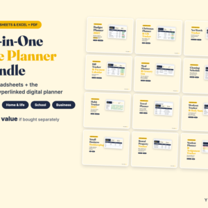 All-in-One Life Planner Bundle