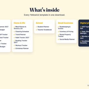 All-in-One Life Planner Bundle
